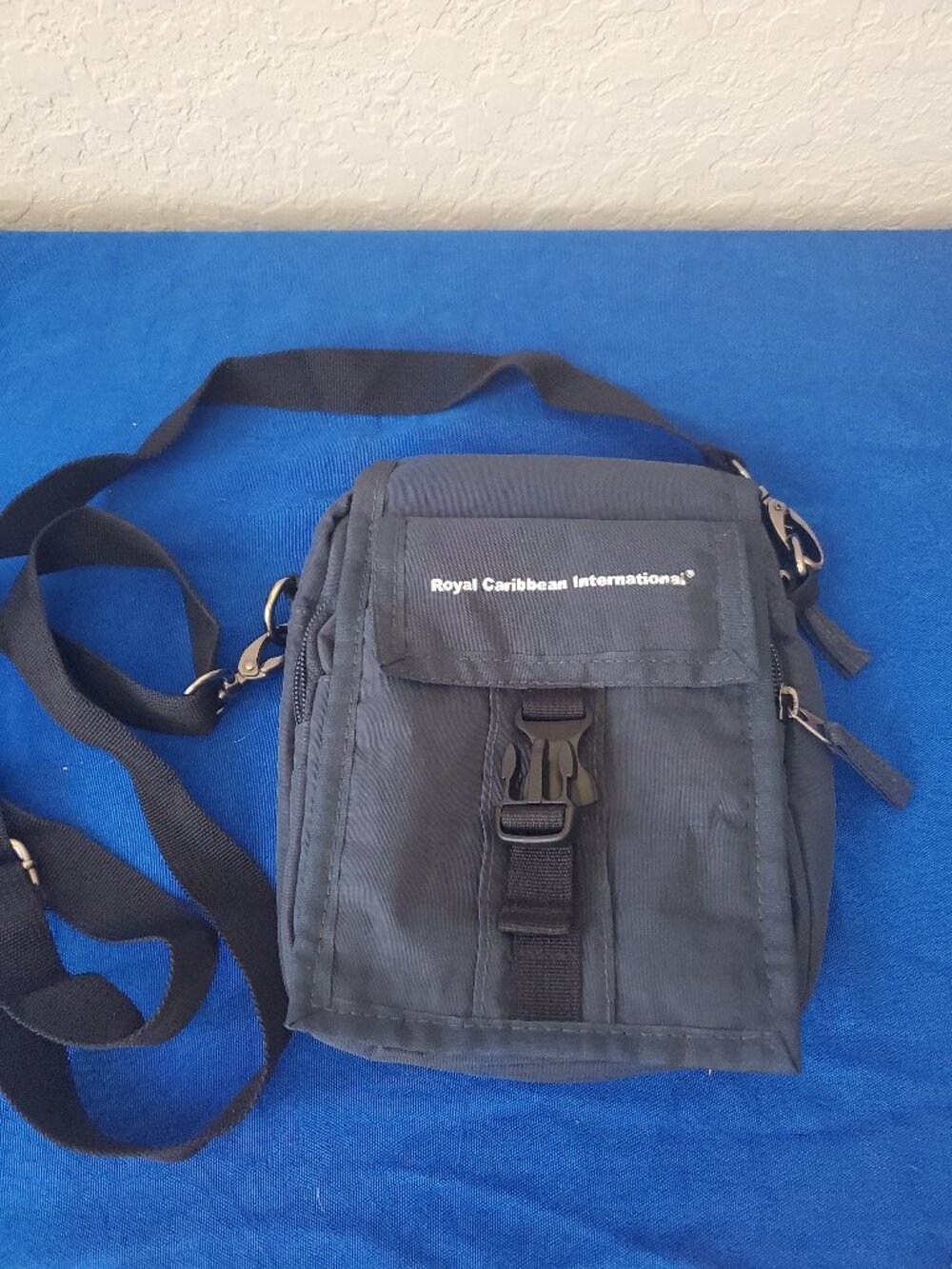 Royal Caribbean International Nylon Travel Passport Crossbody Bag